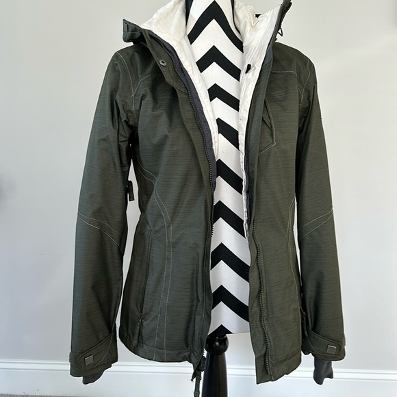 Columbia Jackets & Blazers - Columbia Olive Green Coat Sz SM
